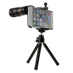 Чехол с объективом Hautik для Apple iPhone 6 (Telephoto 8X, телеобъектив, пластиковый корпус)