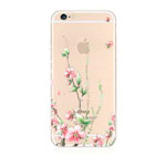 Чехол WhyNot Flowers Case для Apple iPhone 6 (золотистый, пластиковый)