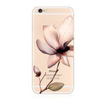 Чехол WhyNot Flowers Case для Apple iPhone 6 (серебристый, пластиковый)