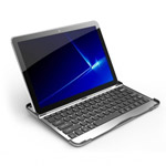 Чехол с Bluetooth-клавиатурой для Samsung Galaxy Tab 10.1 (алюеминивый)