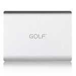 Внешняя батарея Golf Power Bank универсальная (20000 mAh, серебристая)