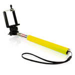 Монопод Selfie Monopod Stick универсальный (желтый, без пульта)