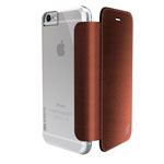 Чехол X-doria Engage Folio Lux для Apple iPhone 6S (коричневый, кожаный)