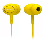 Наушники Remax Earphone RM-515 (желтые, пульт/микрофон, 20-20000 Гц, 10 мм)