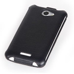 Чехол YooBao Slim leather case для HTC One X S720e (кожанный, черный)