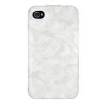 Чехол Discovery Buy Cowboy Style Flip для Apple iPhone 4/4S (белый, кожанный)