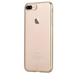 Чехол Devia Glimmer case для Apple iPhone 7 plus (золотистый, пластиковый)