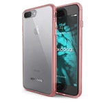 Чехол X-doria ClearVue для Apple iPhone 7 plus (розовый, пластиковый)
