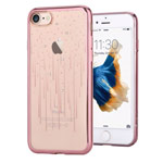 Чехол Devia Crystal Meteor для Apple iPhone 7 (Rose Gold, гелевый)