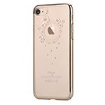 Чехол Devia Crystal Garland для Apple iPhone 7 (Champagne Gold, пластиковый)