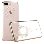 Чехол Devia Crystal Garland для Apple iPhone 7 plus (Champagne Gold, пластиковый)