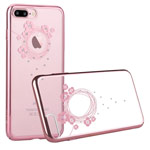 Чехол Devia Crystal Garland для Apple iPhone 7 plus (Rose Gold, пластиковый)