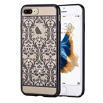 Чехол Devia Crystal Baroque для Apple iPhone 7 plus (Gun Black, пластиковый)
