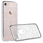 Чехол Devia Crystal Baroque для Apple iPhone 7 (Silvery, пластиковый)