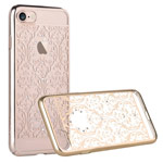 Чехол Devia Crystal Baroque для Apple iPhone 7 (Champagne Gold, пластиковый)