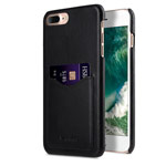 Чехол Melkco Premium Card Slot Snap Cover V2 для Apple iPhone 7 plus (черный, кожаный)