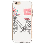 Чехол Azulo Fancy case для Apple iPhone 7 (Bicycle, гелевый)
