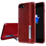 Чехол Nillkin Phenom Case для Apple iPhone 7 (красный, кожаный)