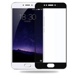 Защитная пленка Yotrix 3D Glass Protector для Meizu MX6 (стеклянная, черная)