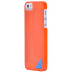 Чехол X-doria Engage Lanyard Case для Apple iPhone 5 (оранжевый, пластиковый)
