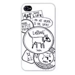 Чехол The LostDog by BlueTrek Slim hardcase для Apple iPhone 5 (черный, Art Saves Life)