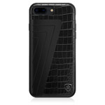 Чехол Nillkin Hybrid Case для Apple iPhone 7 plus (Black Crocodile, кожаный)