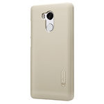 Чехол Nillkin Hard case для Xiaomi Redmi 4 prime (золотистый, пластиковый)