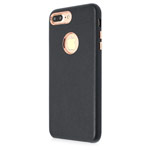Чехол Just Must Lolly Collection для Apple iPhone 7 plus (черный, кожаный)