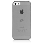 Чехол Dexim Mi & Fashion Case для Apple iPhone 5 (черный, пластиковый)