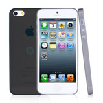 Чехол Dexim AOU Fashion для Apple iPhone 5 (черный, гелевый)