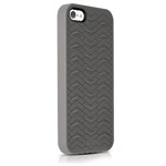 Чехол Odoyo Sharkskin Case для Apple iPhone 5 (серый, гелевый)