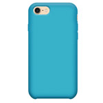 Чехол Devia Successor Silicone case для Apple iPhone 7 (голубой, силиконовый)