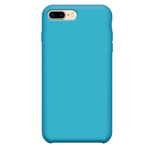 Чехол Devia Successor Silicone case для Apple iPhone 7 plus (голубой, силиконовый)
