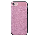 Чехол Devia Racy case для Apple iPhone 7 (розовый, винилискожа)