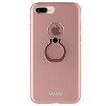 Чехол Vouni Armor 2 case для Apple iPhone 7 plus (розово-золотистый, алюминиевый, кольцо)