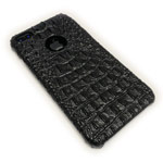 Чехол X-Fitted Faux Crocodile для Apple iPhone 7 plus (черный, кожаный)