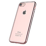 Чехол X-Fitted E-Plating Case для Apple iPhone 7 (розово-золотистый, гелевый)