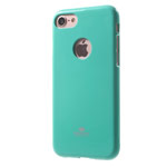 Чехол Mercury Goospery Jelly Case Hole для Apple iPhone 7 (бирюзовый, гелевый)