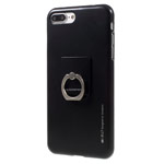 Чехол Mercury Goospery i-Jelly Ring Case для Apple iPhone 7 plus (черный, гелевый)
