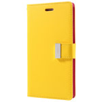 Чехол Mercury Goospery Rich Diary для Apple iPhone 7 plus (желтый, кожаный)