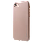 Чехол Mercury Goospery Slim Plus S для Apple iPhone 7 plus (розово-золотистый, пластиковый)