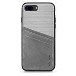 Чехол Nillkin Classy Case для Apple iPhone 7 plus (серебристый, кожаный)