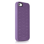 Чехол Odoyo Sharkskin Case для Apple iPhone 5 (фиолетовый, гелевый)