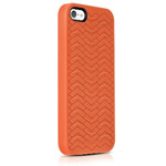 Чехол Odoyo Sharkskin Case для Apple iPhone 5 (оранжевый, гелевый)
