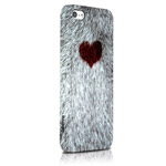 Чехол Odoyo Wild Animal Case для Apple iPhone 5 (Heart, пластиковый)