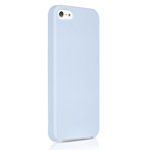 Чехол Odoyo Slim Edge Pastel Case для Apple iPhone 5 (голубой, гелевый)