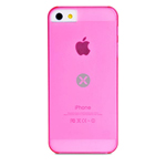 Чехол Dexim Mi & Fashion Case для Apple iPhone 5 (розовый, пластиковый)