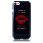 Чехол Yotrix CreativeCase для Apple iPhone 7 (Kiss Me, гелевый)