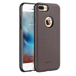 Чехол G-Case Duke Series для Apple iPhone 7 plus (коричневый, кожаный)