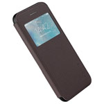 Чехол G-Case Duke Flip Series для Apple iPhone 7 (коричневый, кожаный)